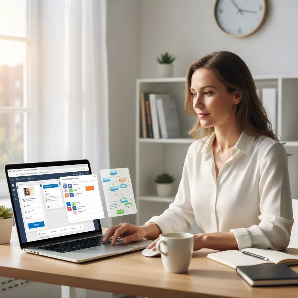 Representação visual de Automação e Dados: Seus Aliados para Escalar com Pouco Investimento
