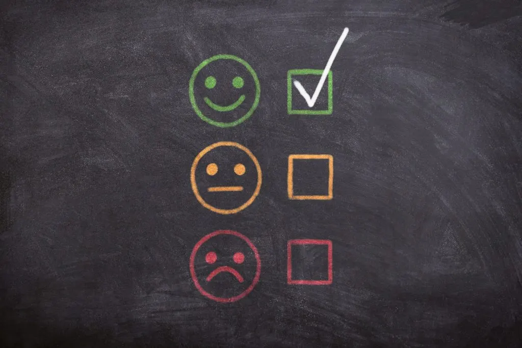 Representação visual de Feedback do cliente: o que é, como e quando pedir