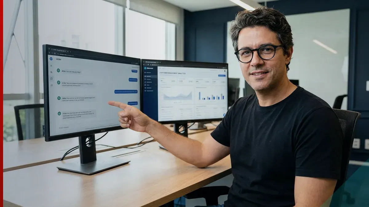 Automação conectando atendimento, marketing e oportunidades comerciais